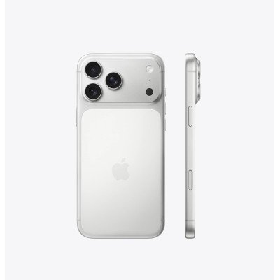 Apple iPhone 17 Pro Premium White finish with camera lenses